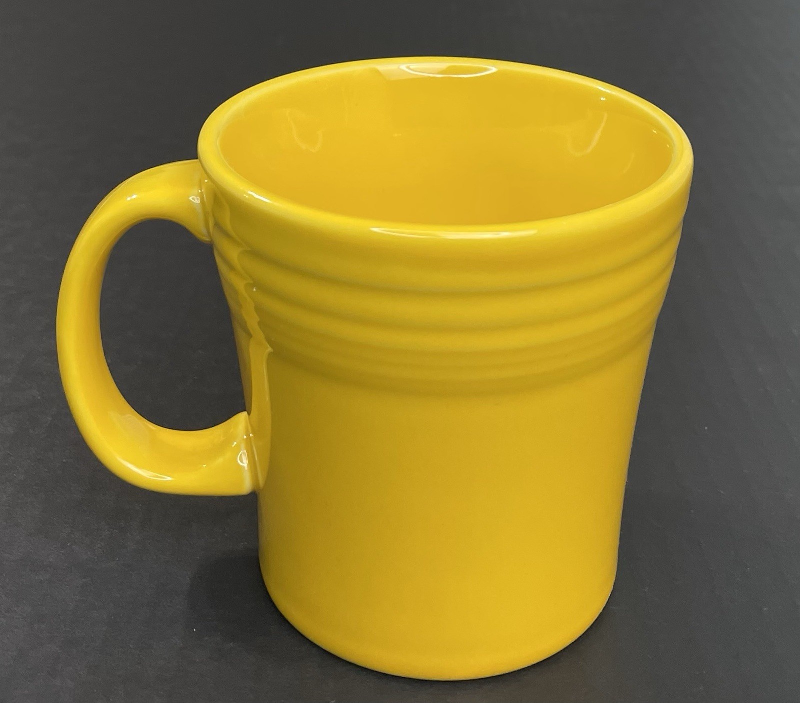 HLC Homer Laughlin Fiesta 15 Oz Tapered Mug Yellow