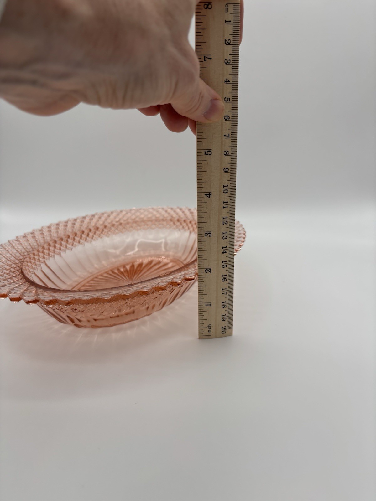 Anchor Hocking Miss America Pink Oval Serving Dish 10.5″ Depression Glass