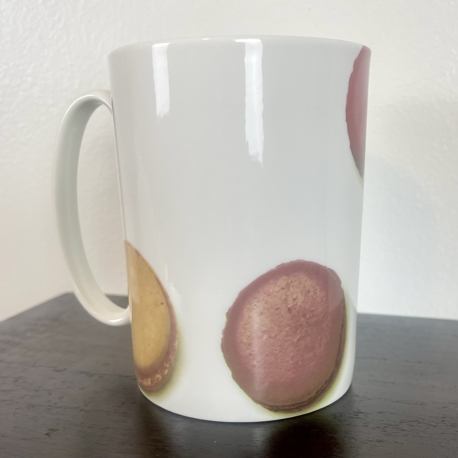 Lenox x Kate Spade New York Mug Ceramic SNAP HAPPY Macaroons Don’t Mind If I Do