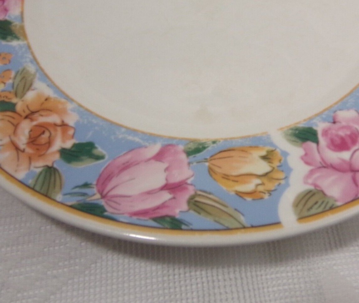 Vintage 1994 Farberware China ROSE GARDEN DINNER PLATE