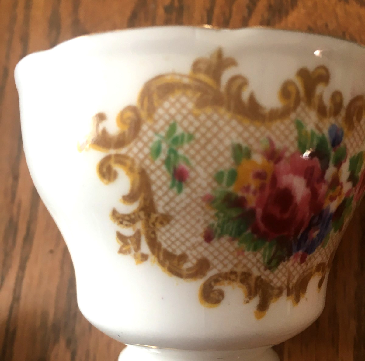 Vintage Paragon TAPESTRY Demitasse Cup + Saucer England ~
