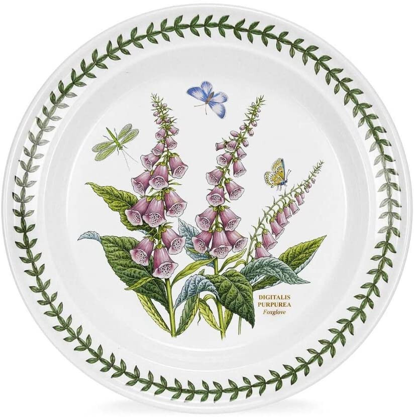 Portmeirion Botanic Garden Dinner Plate, 6 Different Motif, New!