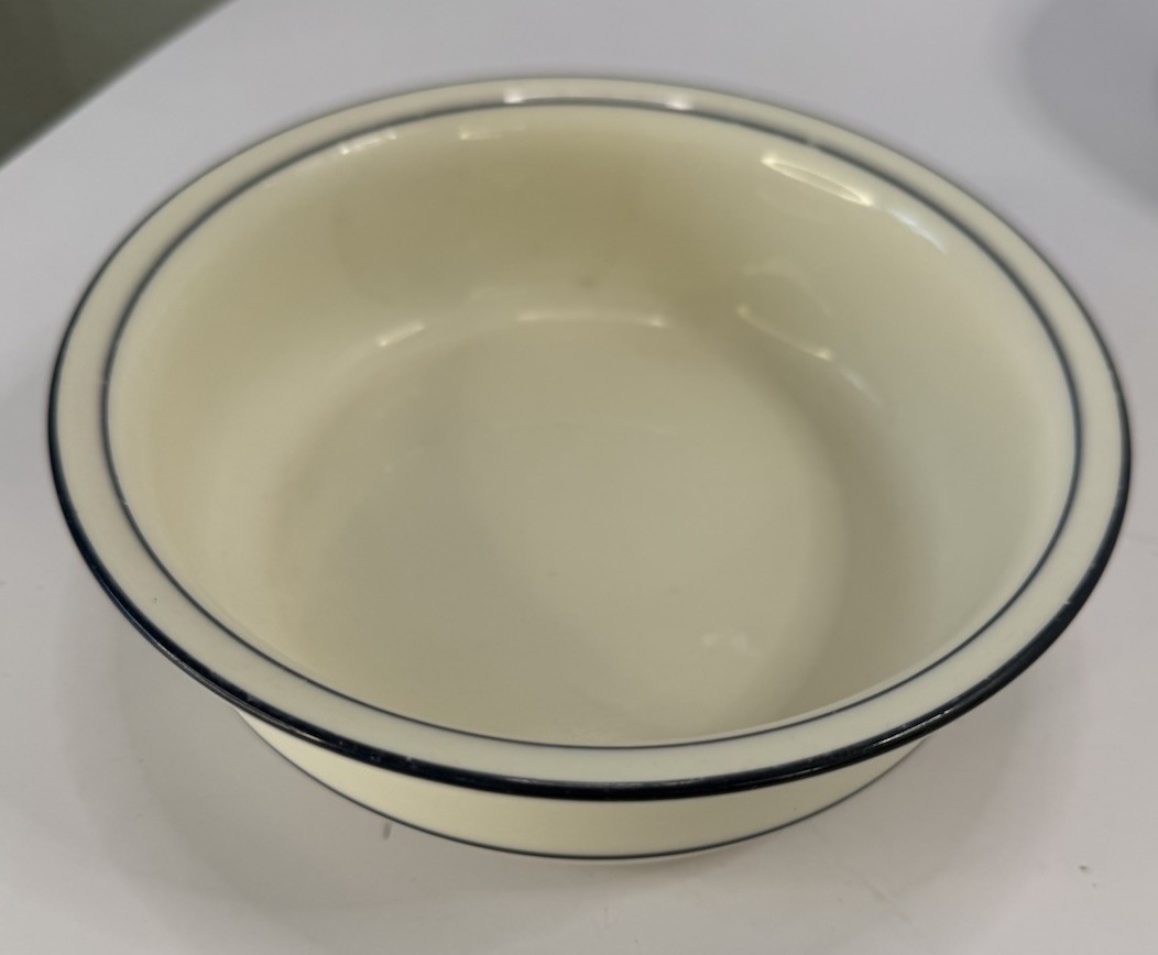 LENOX Chinastone For The Blue Pattern Soup Cereal Bowls 6.25 in USA Set Of 4