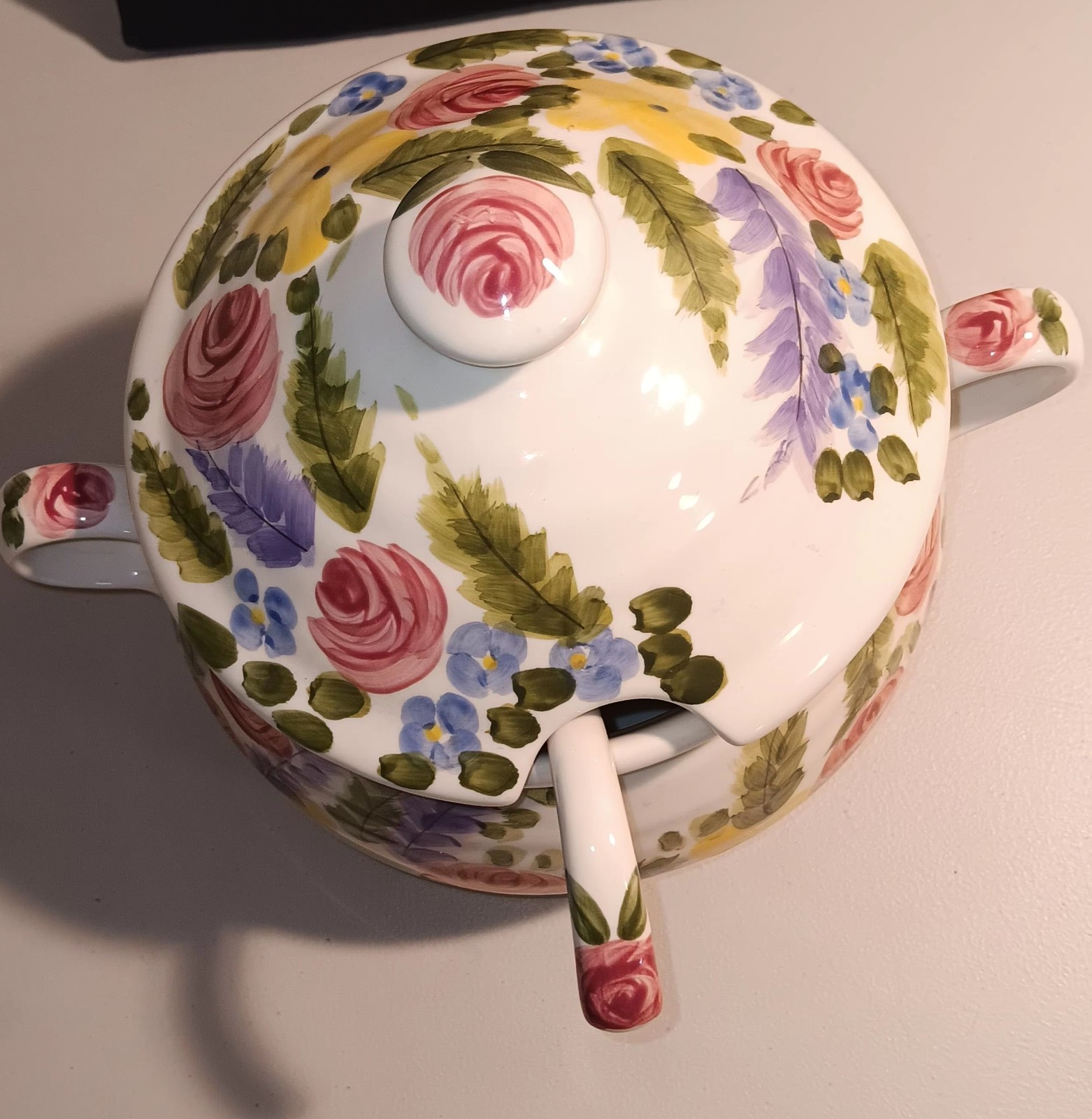Soup Terrain with Ladel by Jardine Pottery