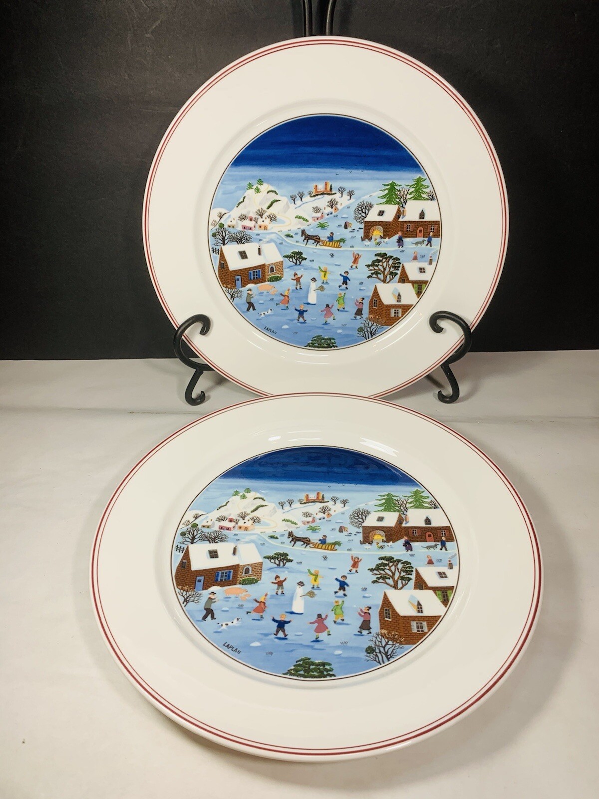 Villeroy & Boch Naif Christmas Dinner Plates