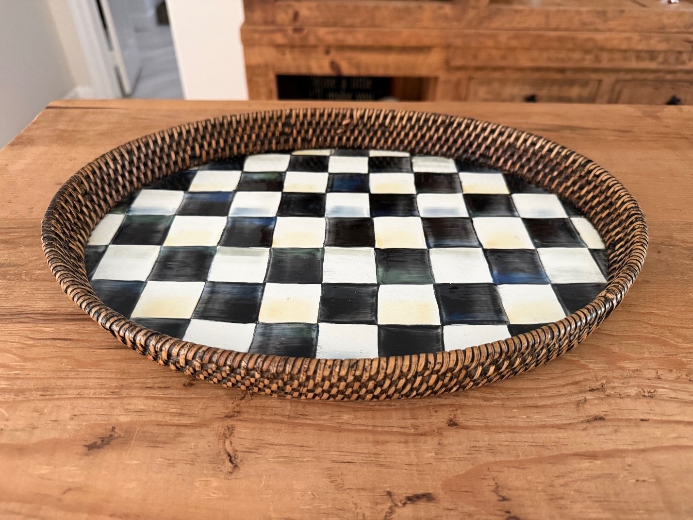 Mackenzie Childs serving platter 11 x 15