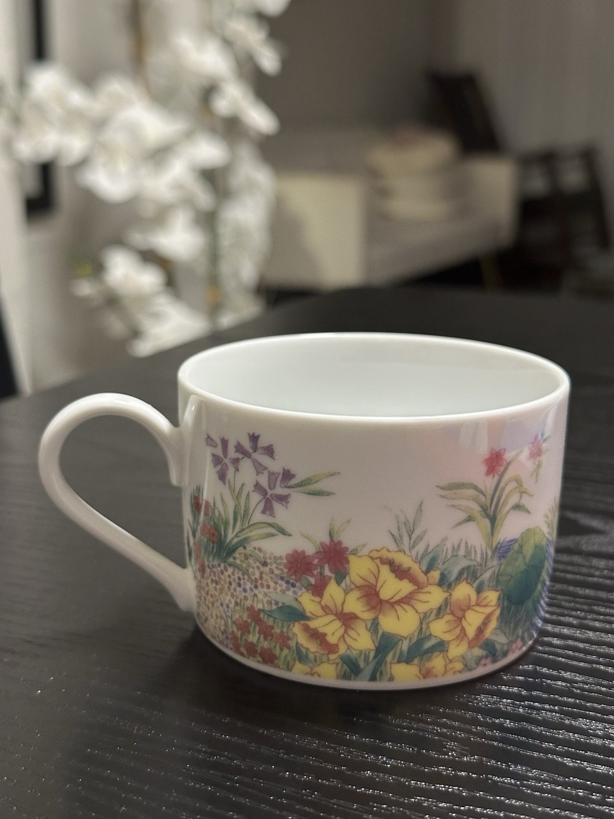 Vintage Nikko Fine China Secret Garden Tea Cup Patra Thailand Replacement Rose