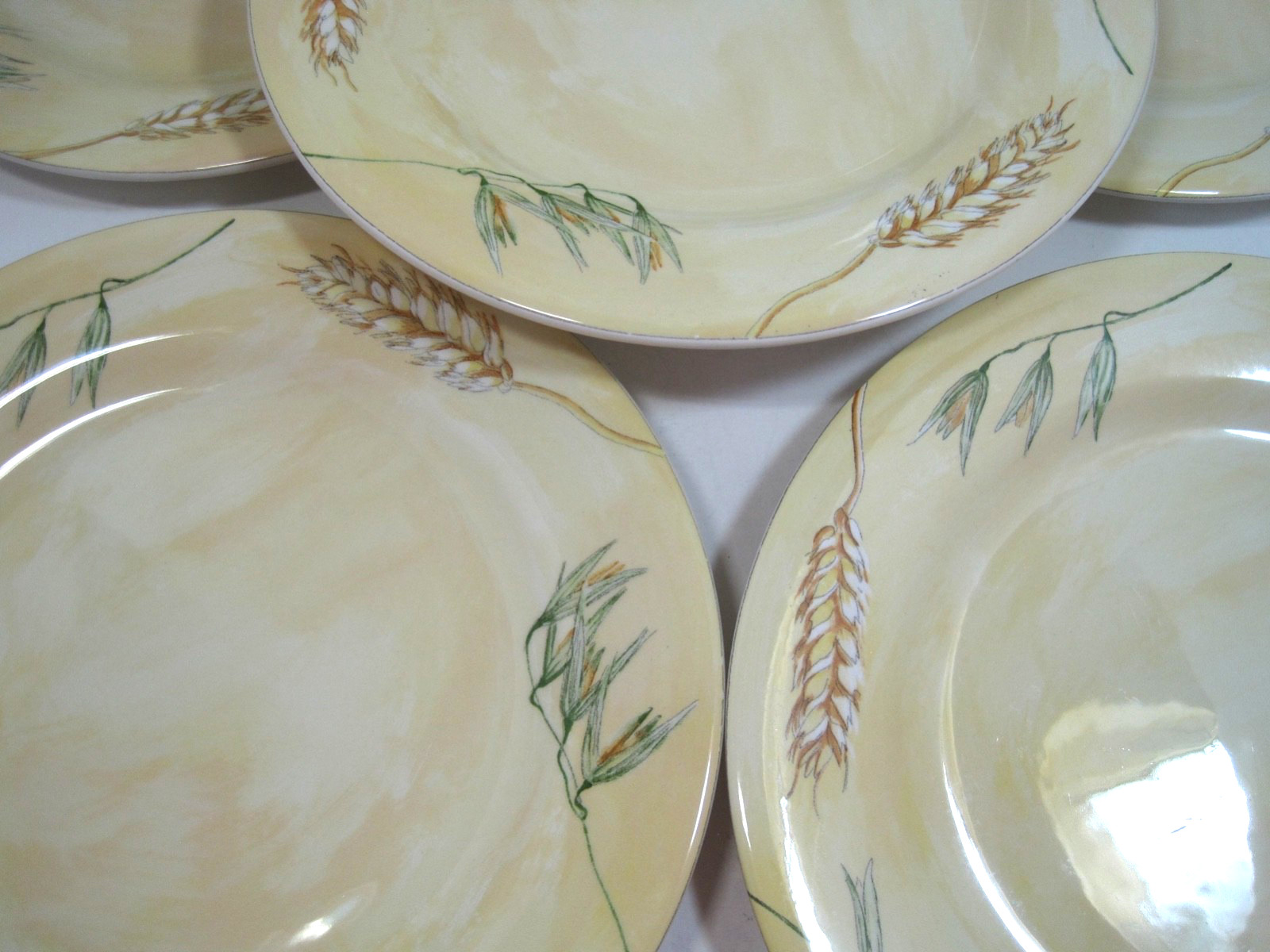 Gien France Moisson Set Of 6 Salad Plates 8.5″
