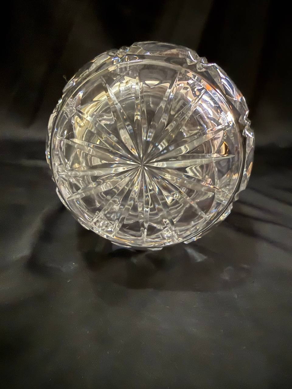 BLOCK OLYMPIC POLAND 24% LEAD CRYSTAL MOUTH BLOWN HAND CUT 15OZ