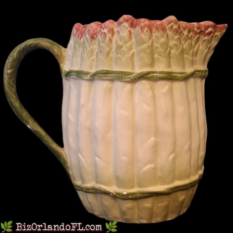 VINTAGE: Seymour Mann “Vegetable Garden” Asparagus Pitcher 1994