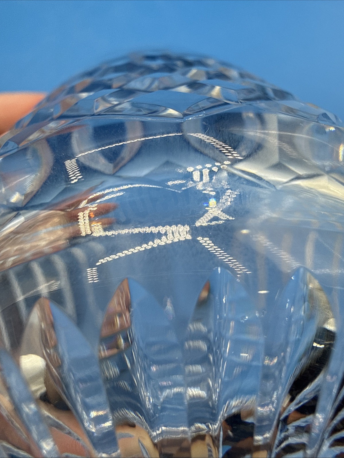 Vintage Waterford Crystal “Alana” Roly Poly Glasses; Set of 2