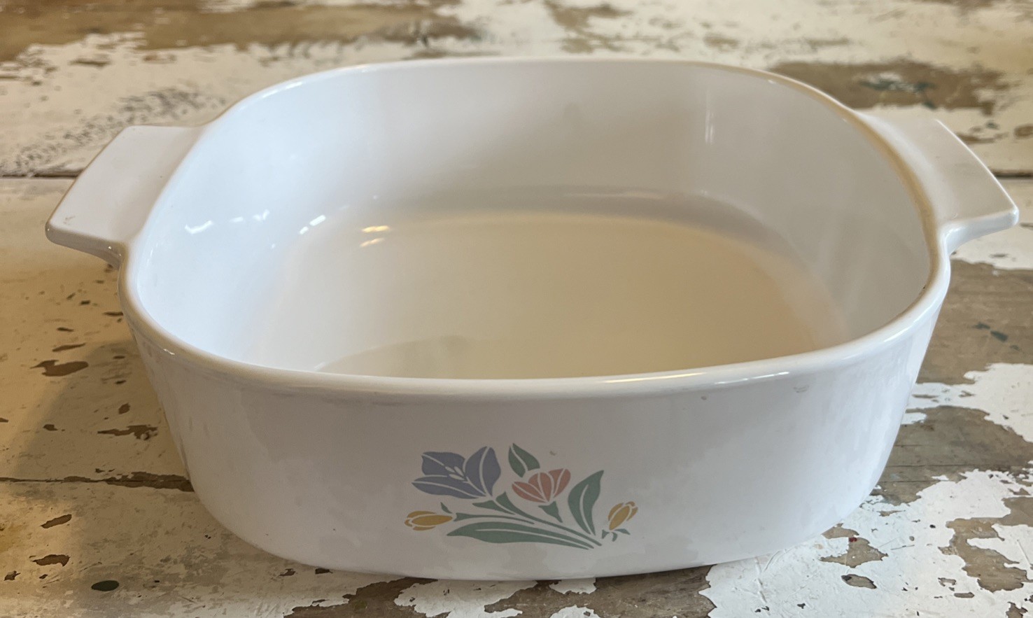 Corning Ware: FRIENDSHIP CASSEROLE – BAKING DISH #A2B (1997-2013) w/o Lid – 2Qt