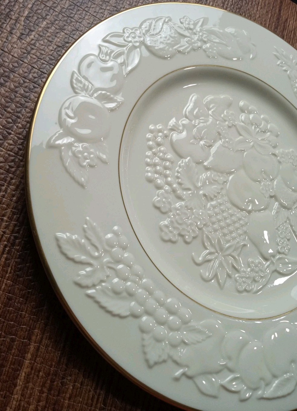 Vintage Lenox Fruits of Life Platter 13” Chop Platter NOB