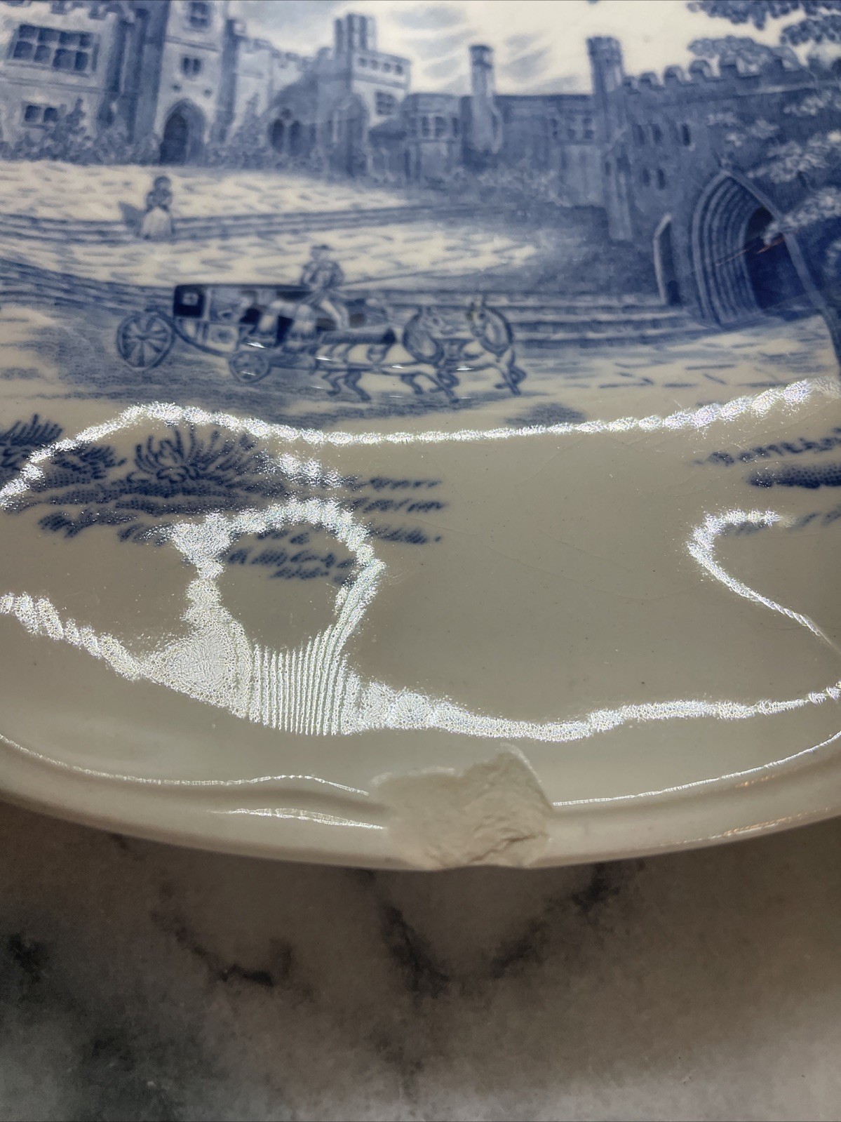 Vintage 1960s-1970s Hadden Hall Plates 3-9” And 3-10” Set Of 6.