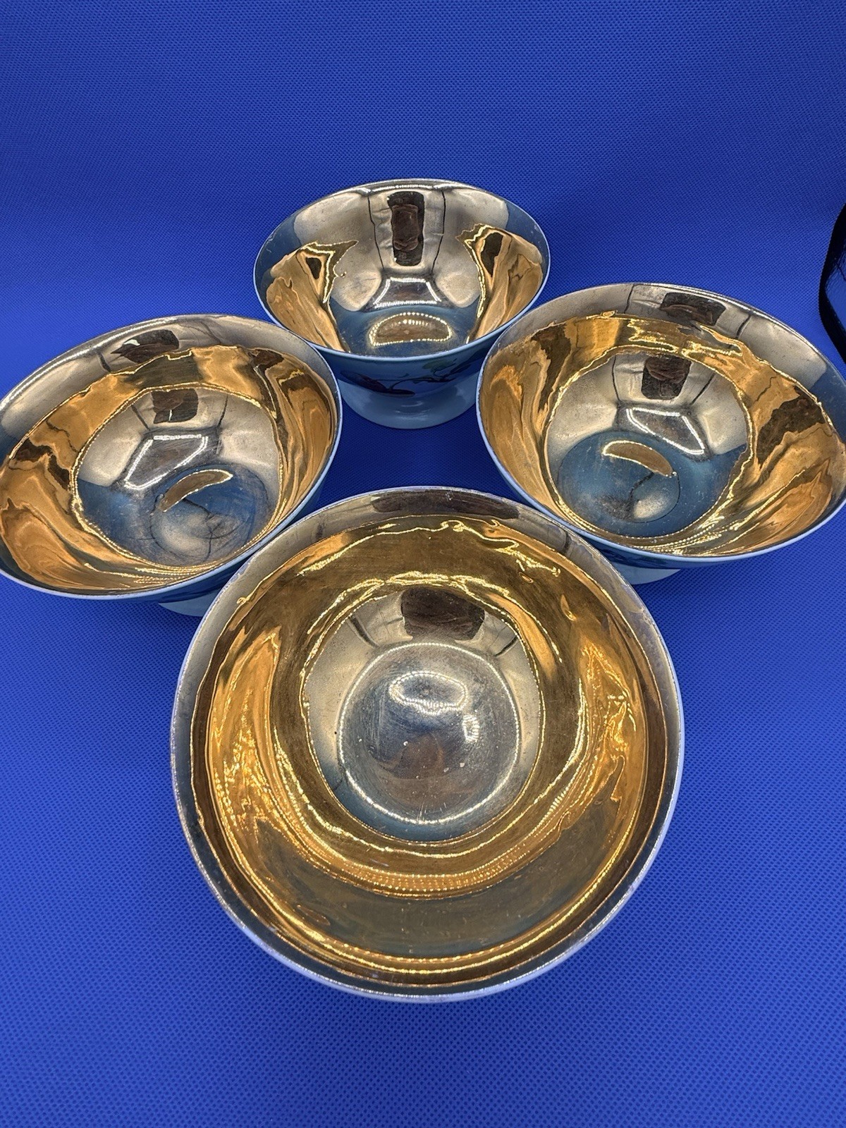 Sèvres Porcelain Fruit Pattern Decorative Bowls Four-Piece Set (113)