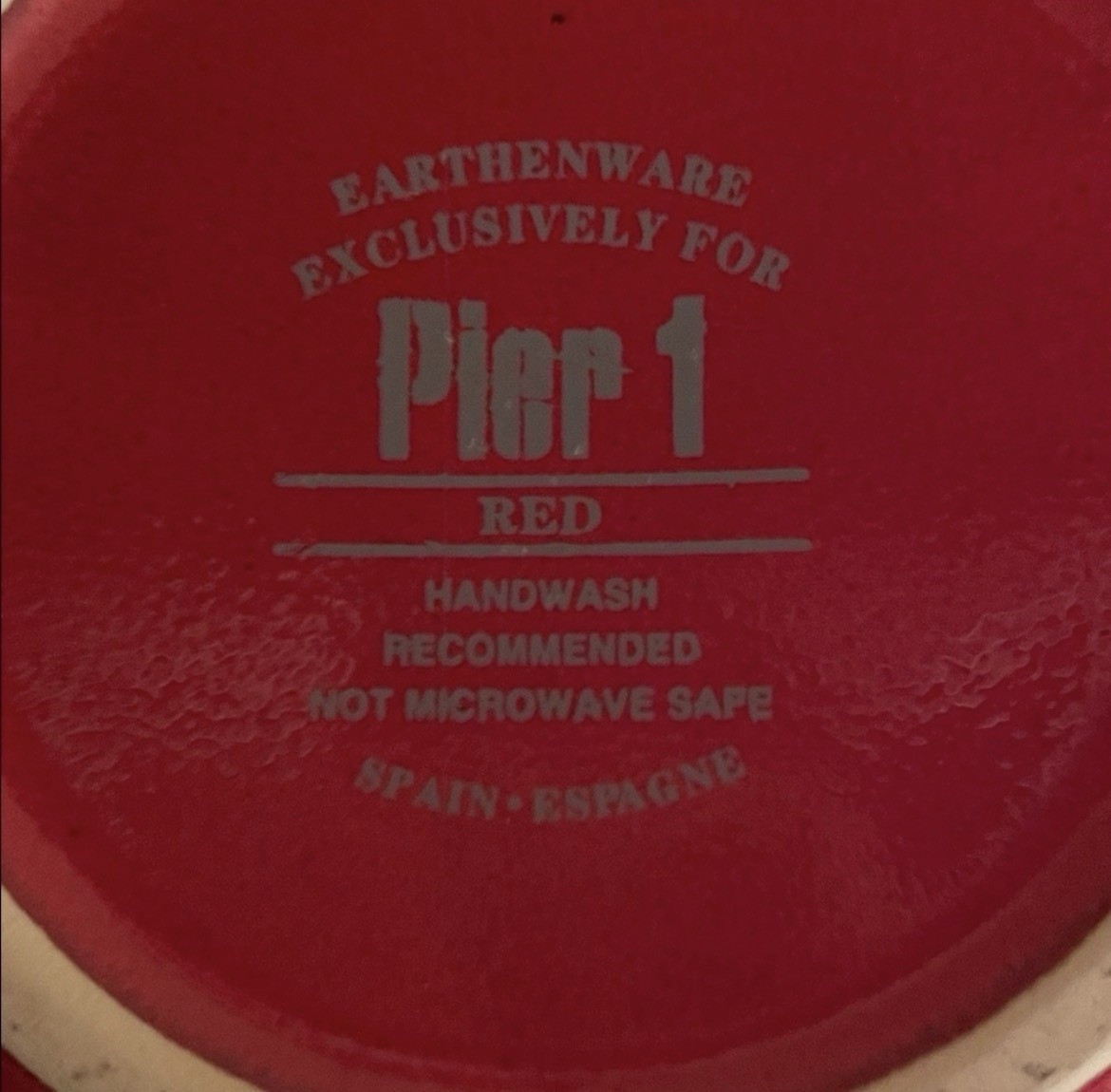Pier 1 Earthenware Red Bowls -Made in Spain. 7 x 3 Inches. $14.50 each-12 avail.