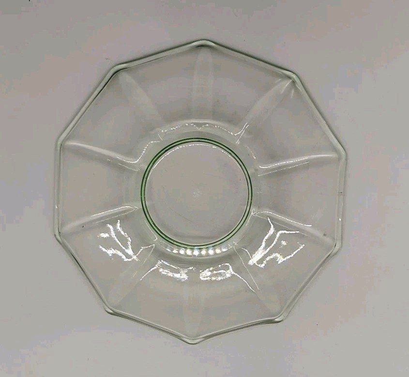 Depression Uranium Mixed Piece Glass Lot, 6 Pieces, UV Glow, VINTAGE