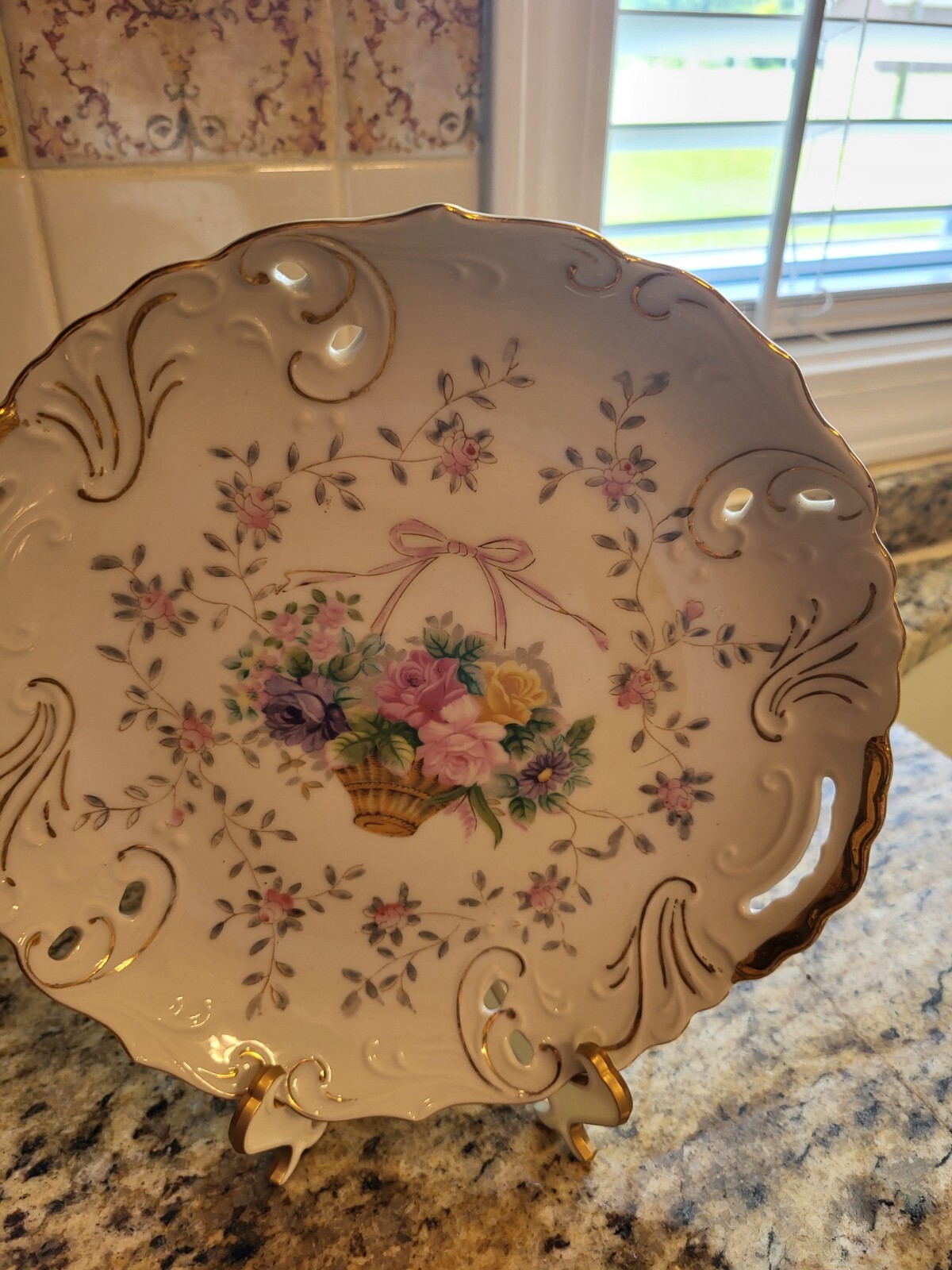 lipper and mann bristol garden 8.5 inch plate