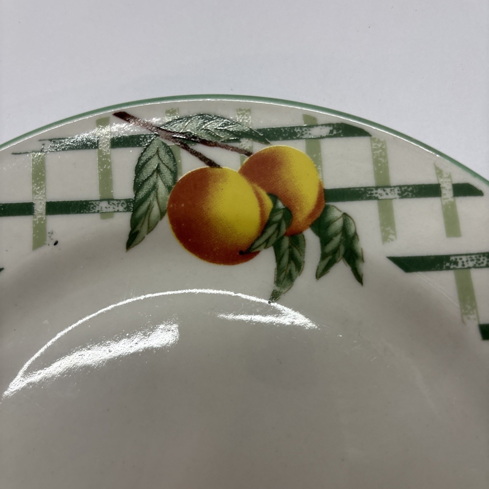 Garden Trellis Stoneware Salad Plate By Citation
