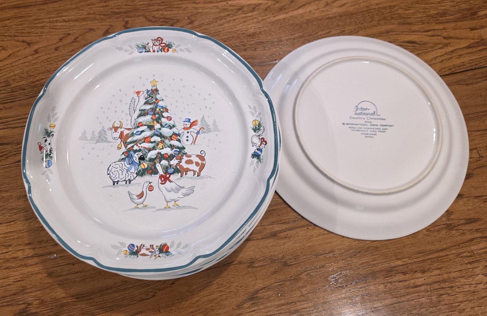 Country Christmas by International – Individual Pieces Available