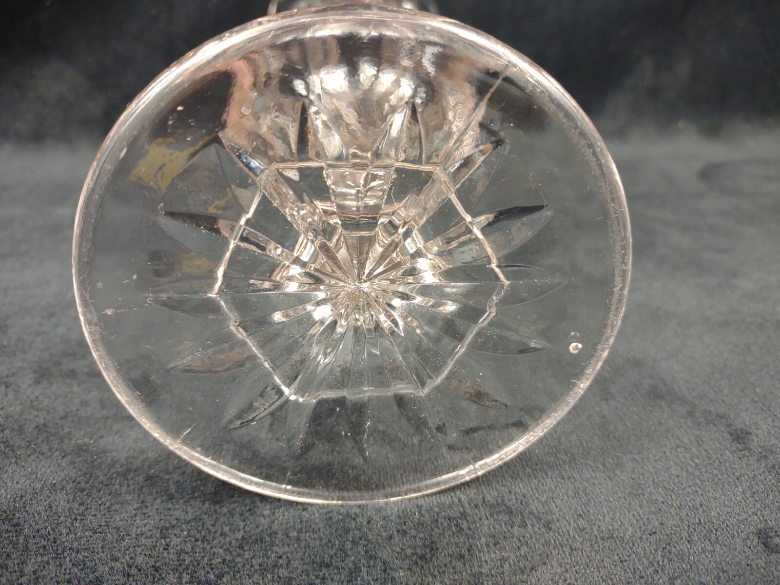 EAPG Glass Tulip & Sawtooth 9 3/4″ Celery Vase 1854 Bryce Sun Changed Pink