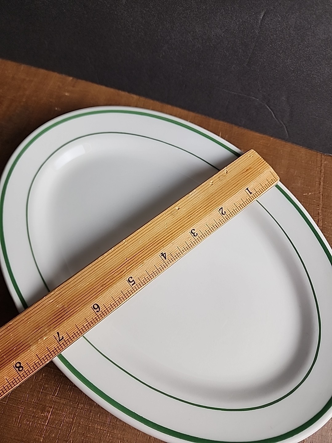 Vintage Mayer China Oval Platter Ivory White Restaurant Ware 10 X 7 in
