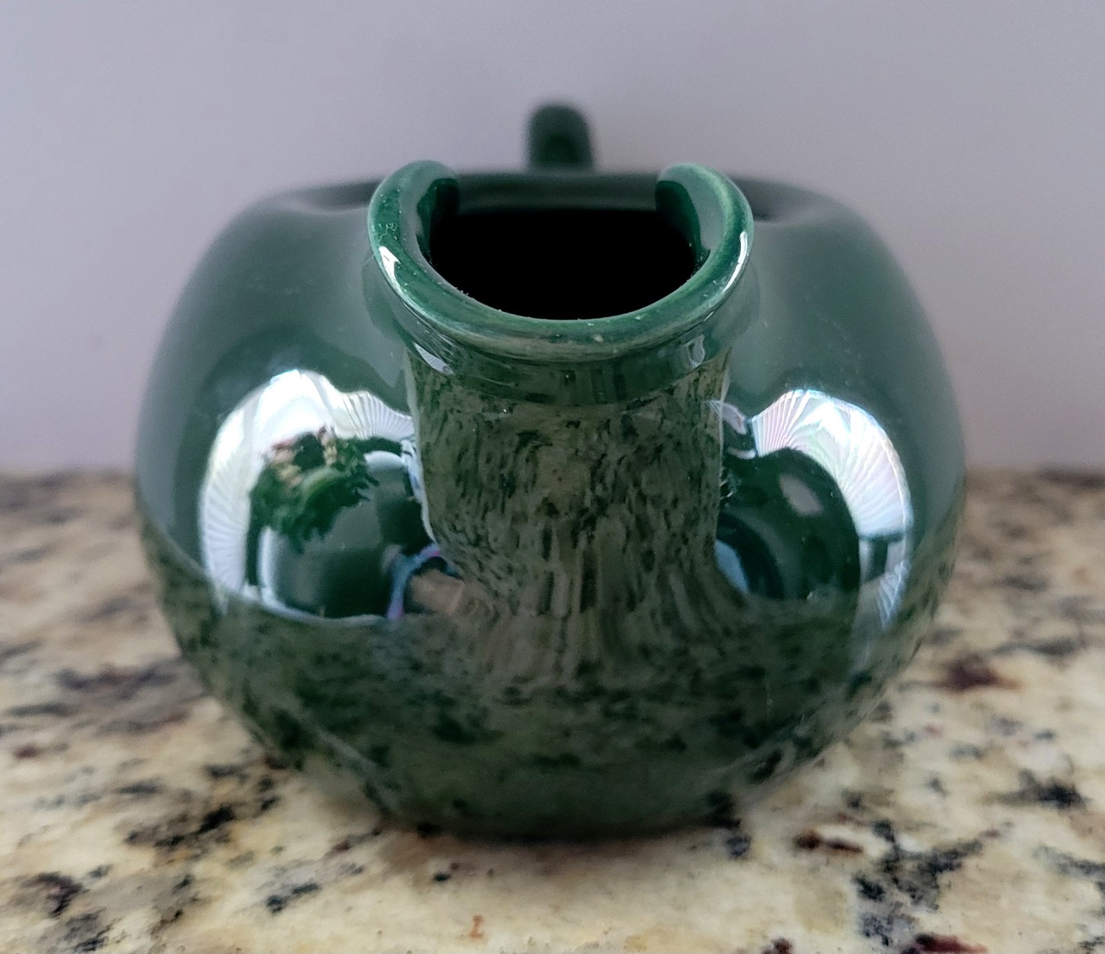Hollydale Malibu Modern 16oz Gravy Boat Forest Green California 1940s-50s