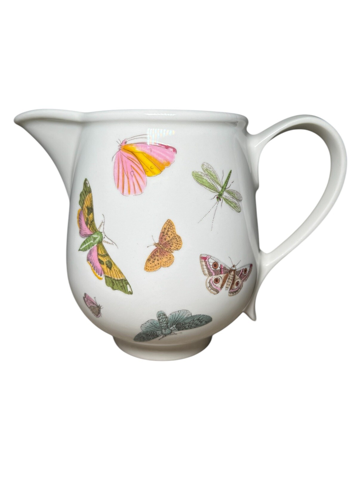 Portmeirion Botanic Garden Butterflies Small Creamer Jug 3 7/8″ 10oz Britain
