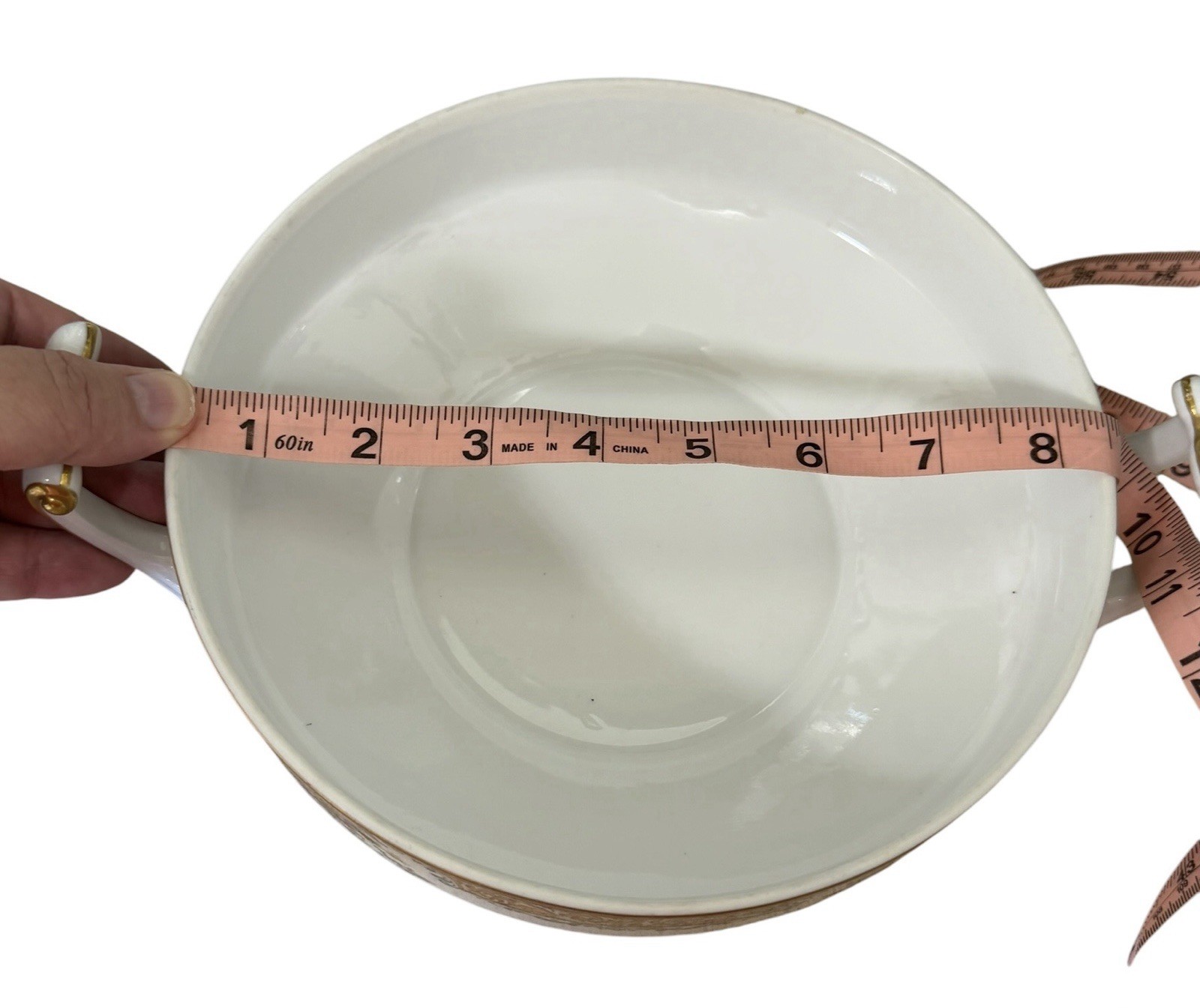 Noritake Two Handles Serving Bowl Made In Occupied Japan
