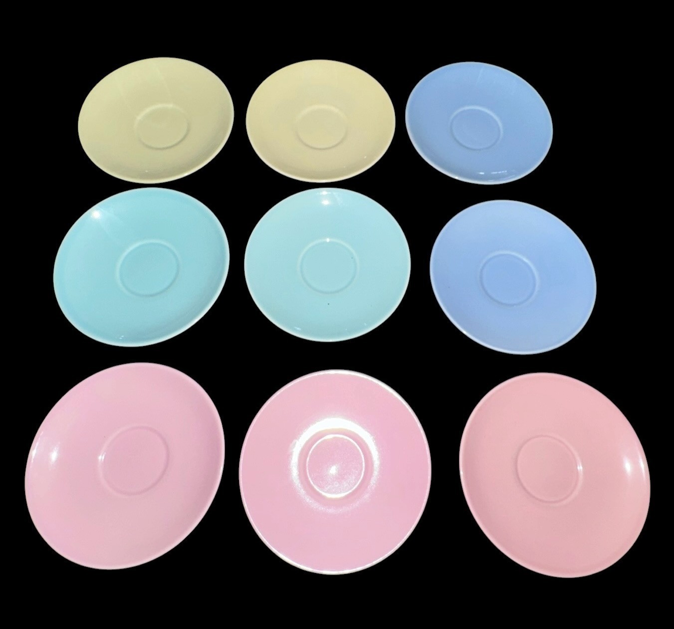 Mix & Match Vintage LuRay Pastel, Homer Laughlin & T. S. Taylor Cups + Saucers