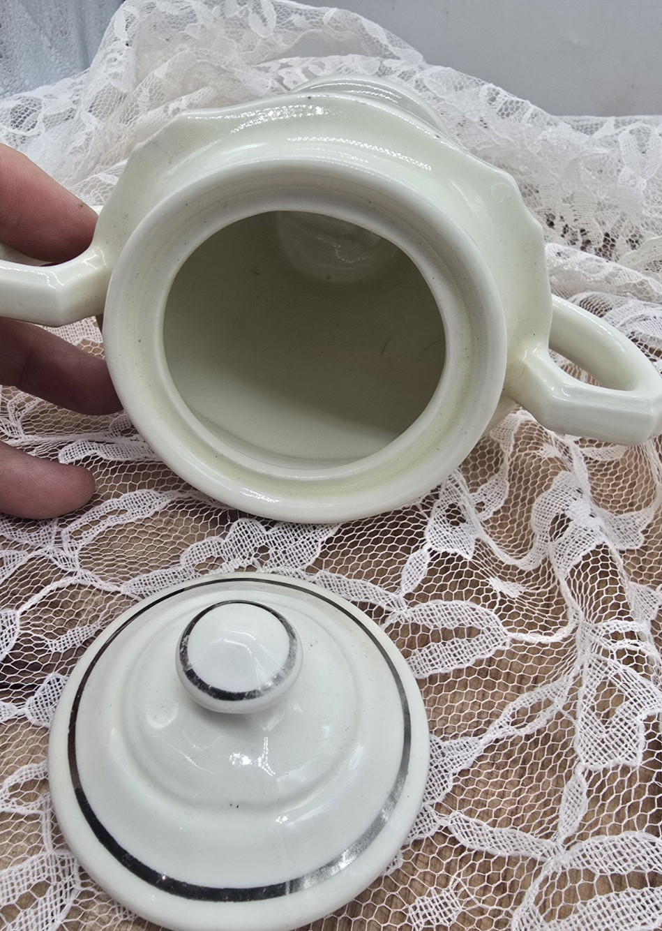 Lot antique & vintage FLoral China plate Creamer saucer trinket pitcher sugar