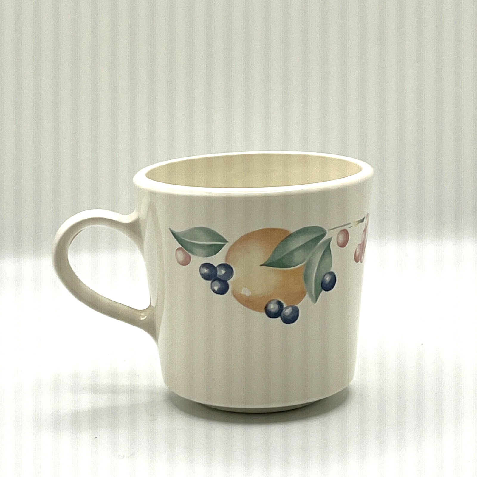 Corning Ware Abundance Coffee Mug Peach & Blueberries Replacement