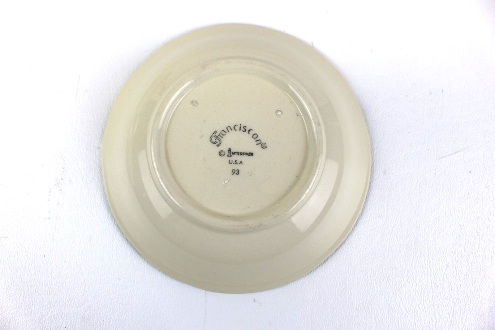 FRANCISCAN Forget Me Not Fruit/Dessert (Sauce) Bowl 5 1/4″ Hand Painted Set of 4
