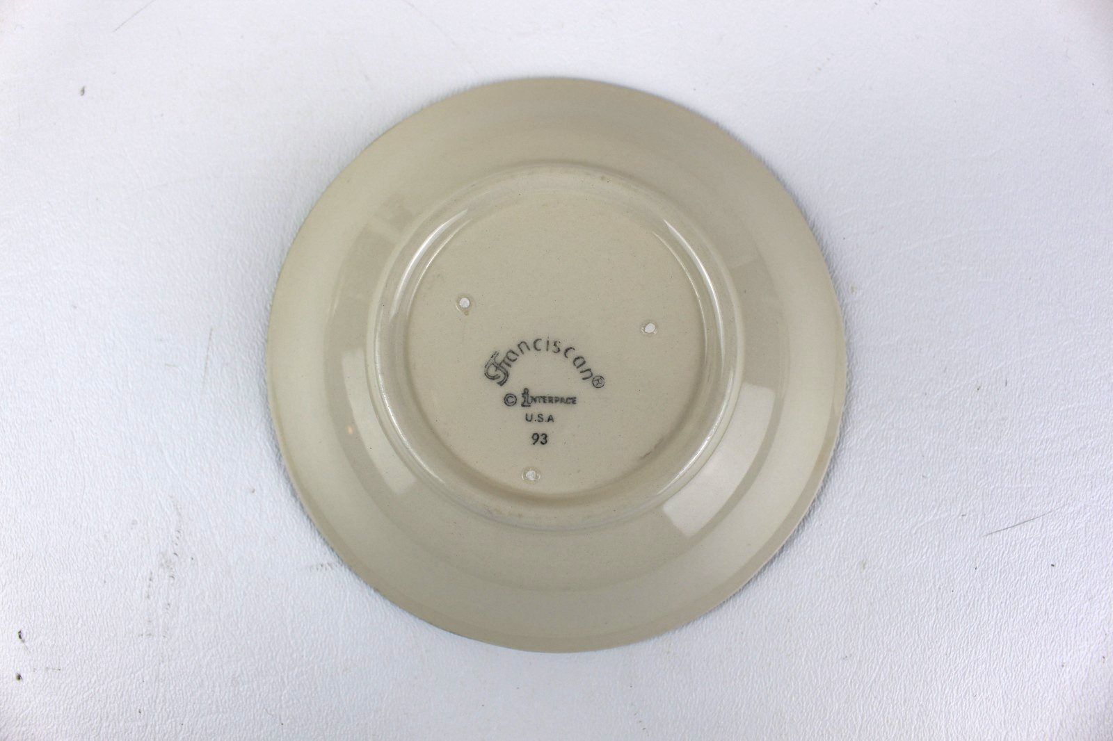 FRANCISCAN Forget Me Not Fruit/Dessert (Sauce) Bowl 5 1/4″ Hand Painted Set of 4