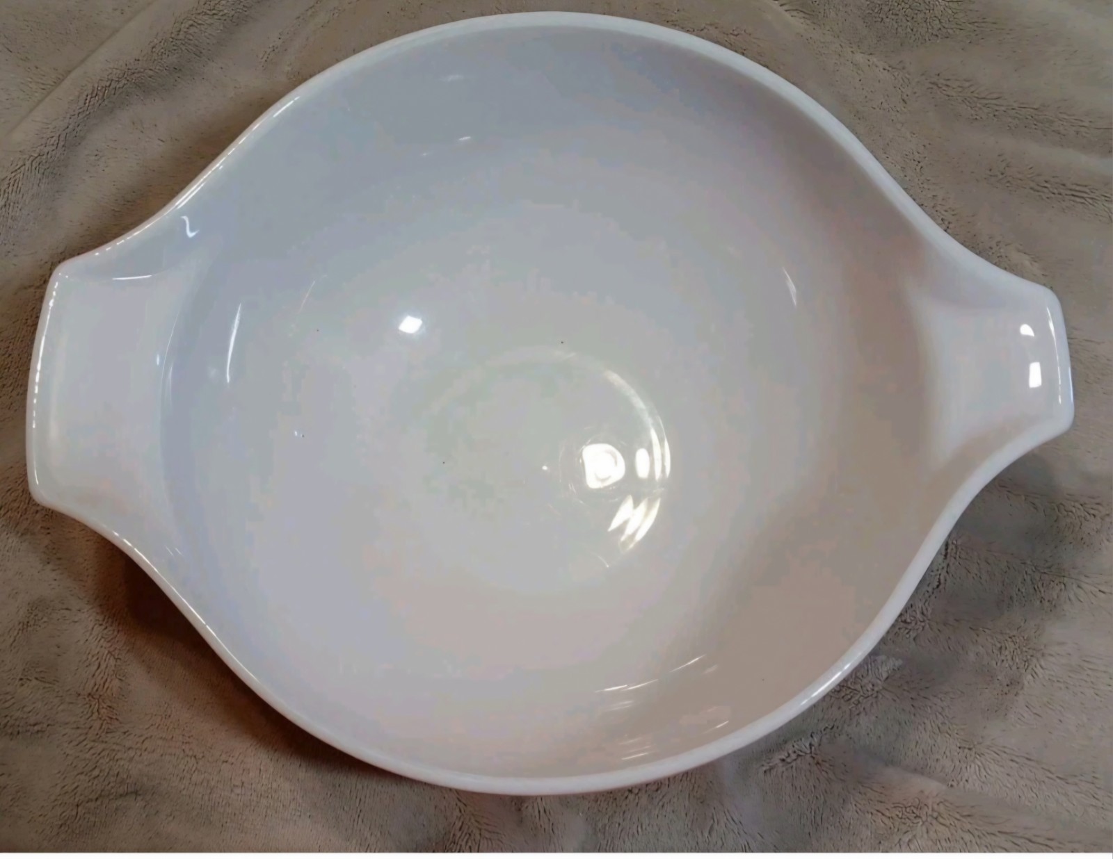 Vintage PYREX Pink Gooseberry 4 Qt Cinderella Mixing Bowl #444