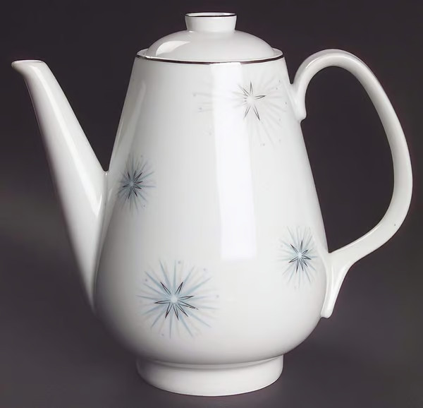 MCM Easterling “Celestial” Atomic china and serveware various pieces