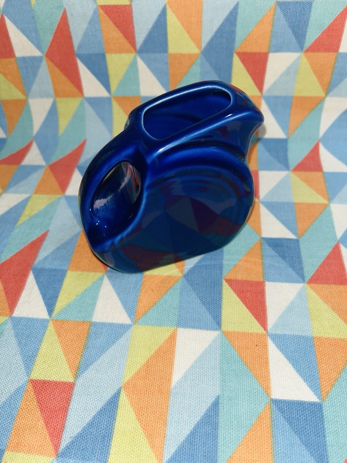 FIESTAWARE MINI DISK PITCHER creamer Twilight Blue NEW FIESTA 5 OZ. new disc
