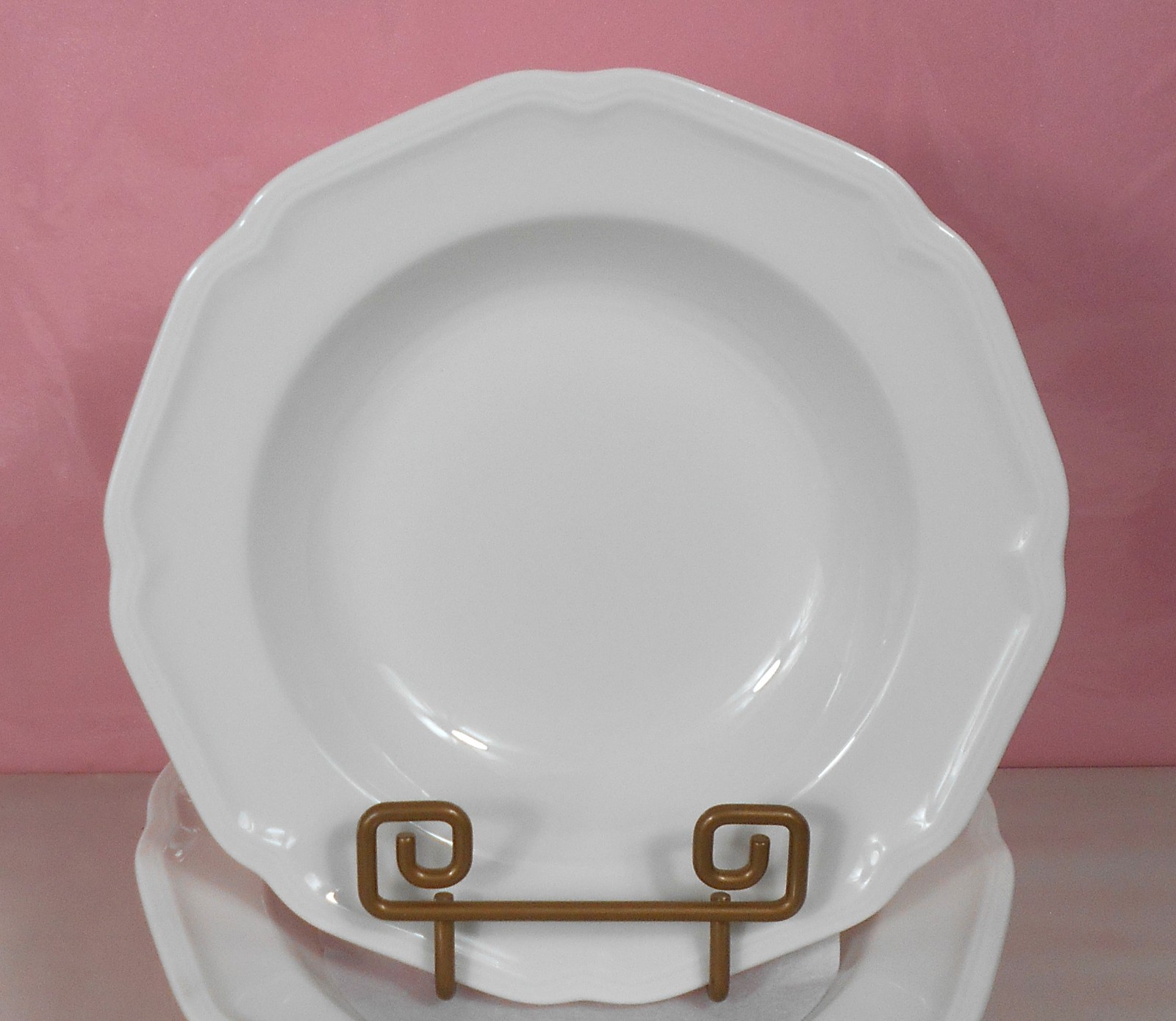Mikasa Ultima + Plus HK400_Super Strong_Antique White_ 9 1/4 Inches_1 Soup Bowl_