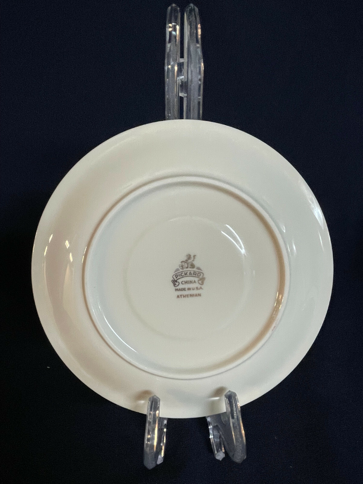 Pickard “Athenian” Footed Cup & Saucer Set