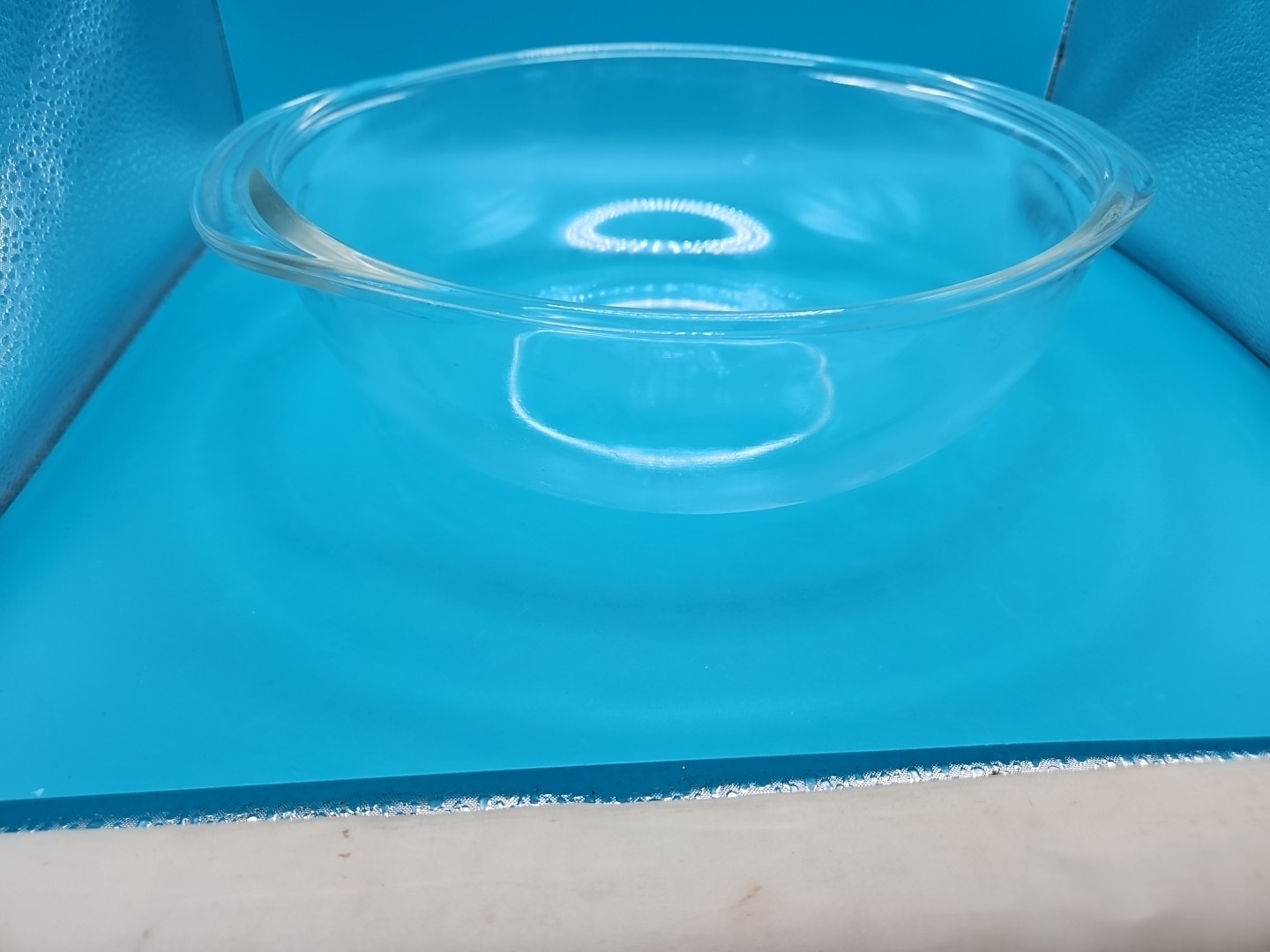 Vintage PYREX Corning 024 Clear 2QT Glass Casserole Dish No Lid