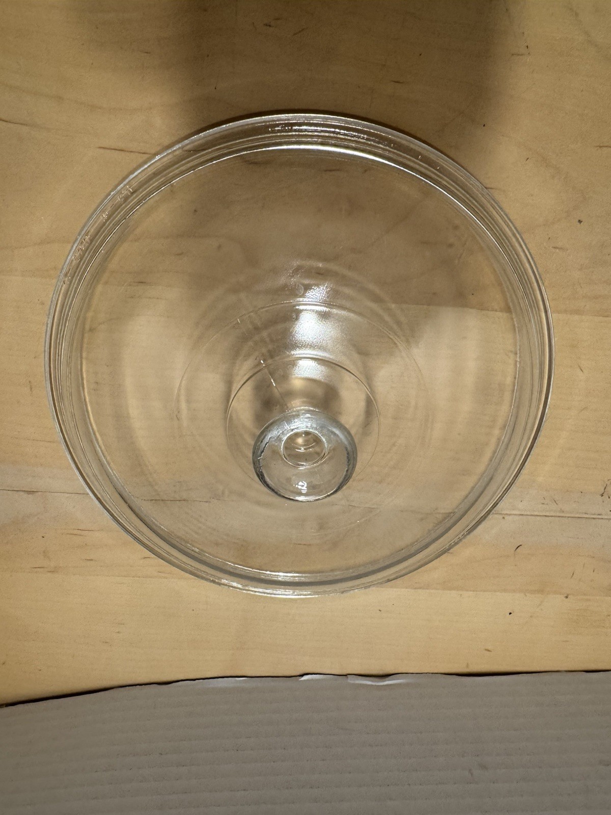 Vintage Pyrex Replacement Glass Lid 623C Round 8″ Lid Only Clear Casserole Cover