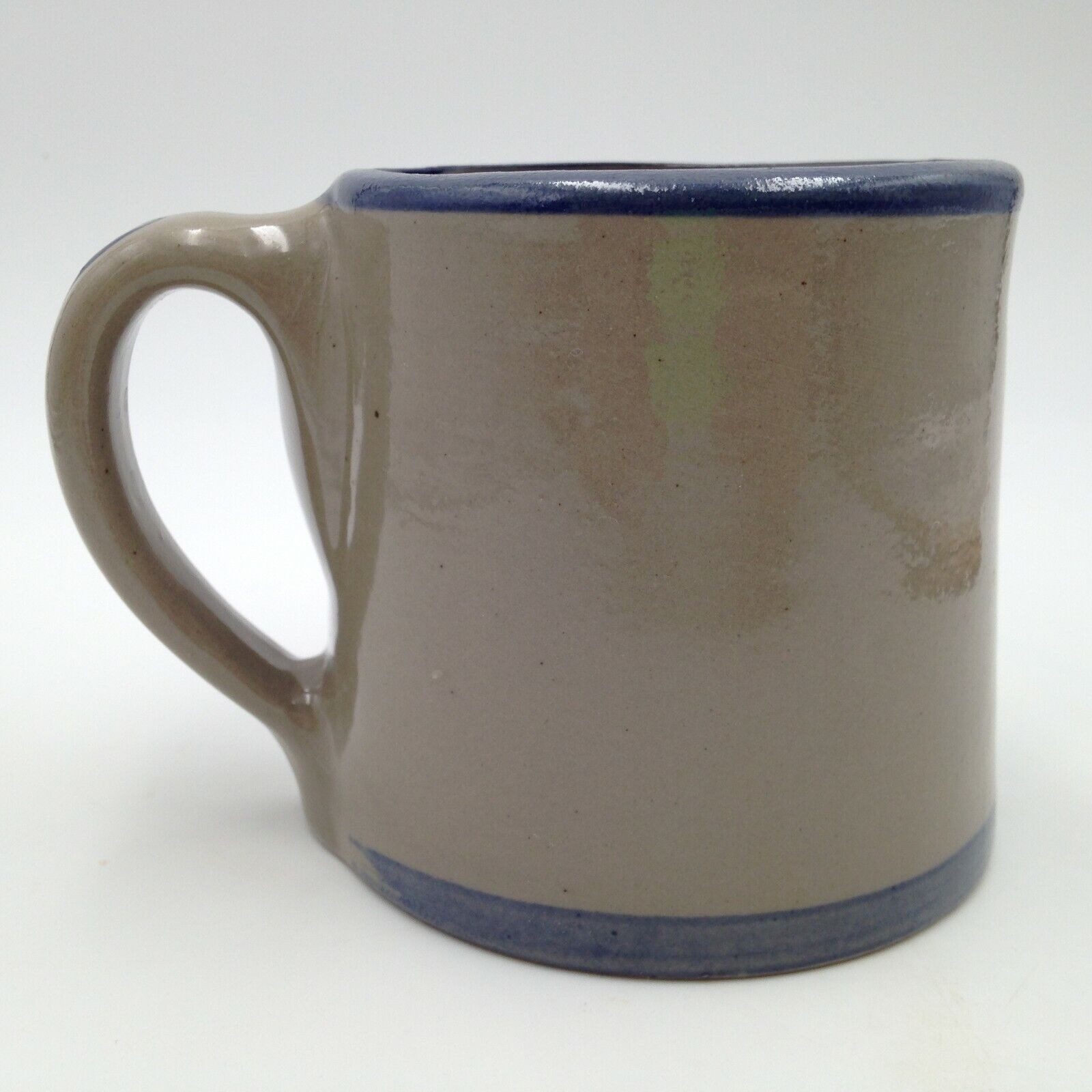 Beaumont Brothers Pottery Grandma Mug Heart Salt Glazed Handmade 1997 Vintage