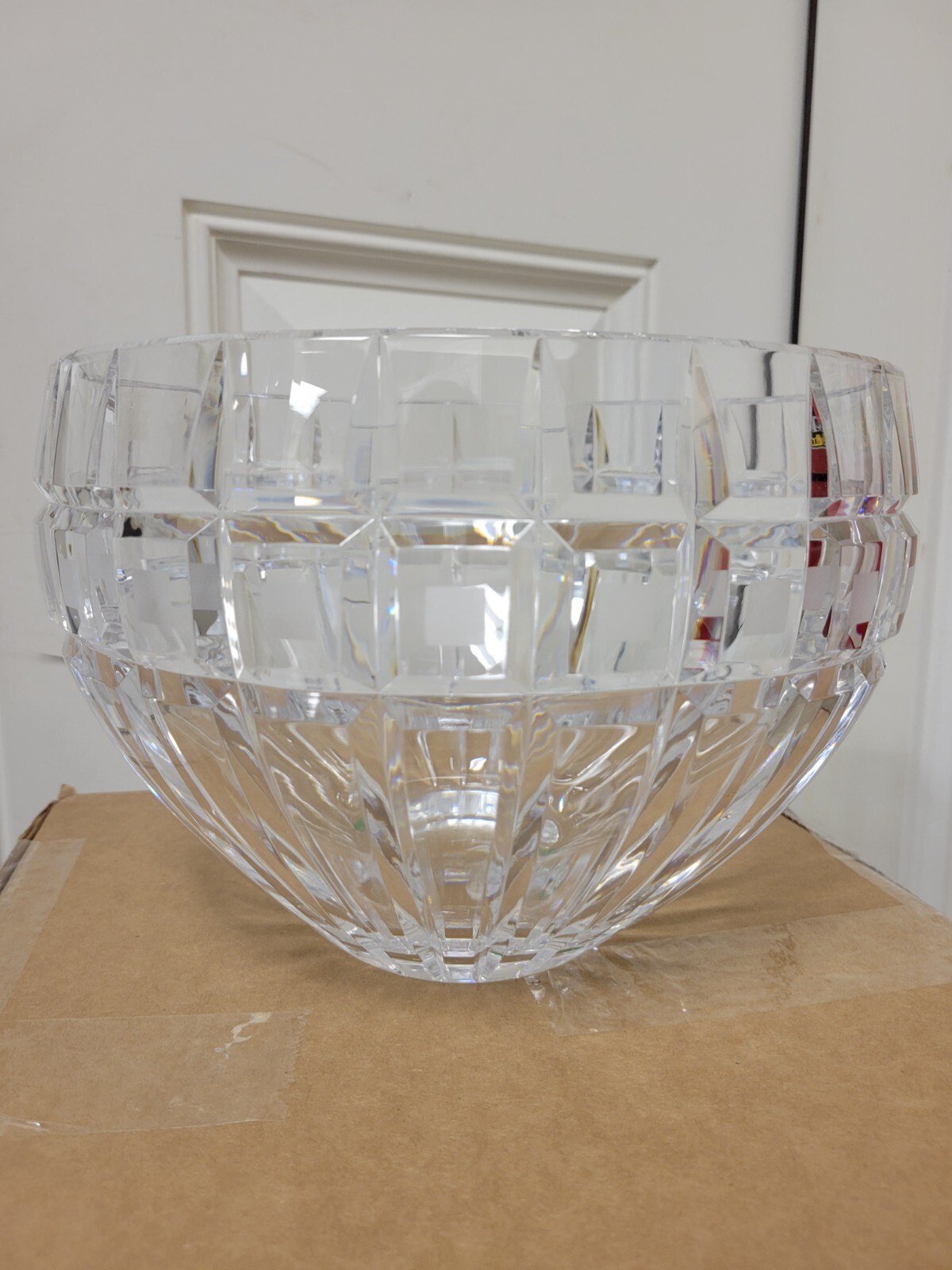 Waterford Marquis Quadrata 10” Lead Crystal Bowl (Discontinued) NIB