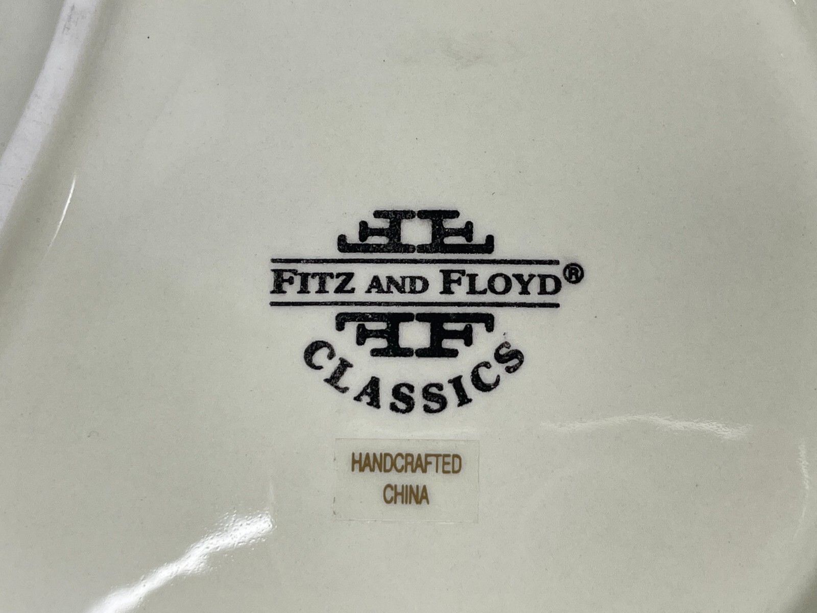 Fitz & Floyd Gardening Gourmet Eggplant Canape Plate Aubergine Purple Wall Décor