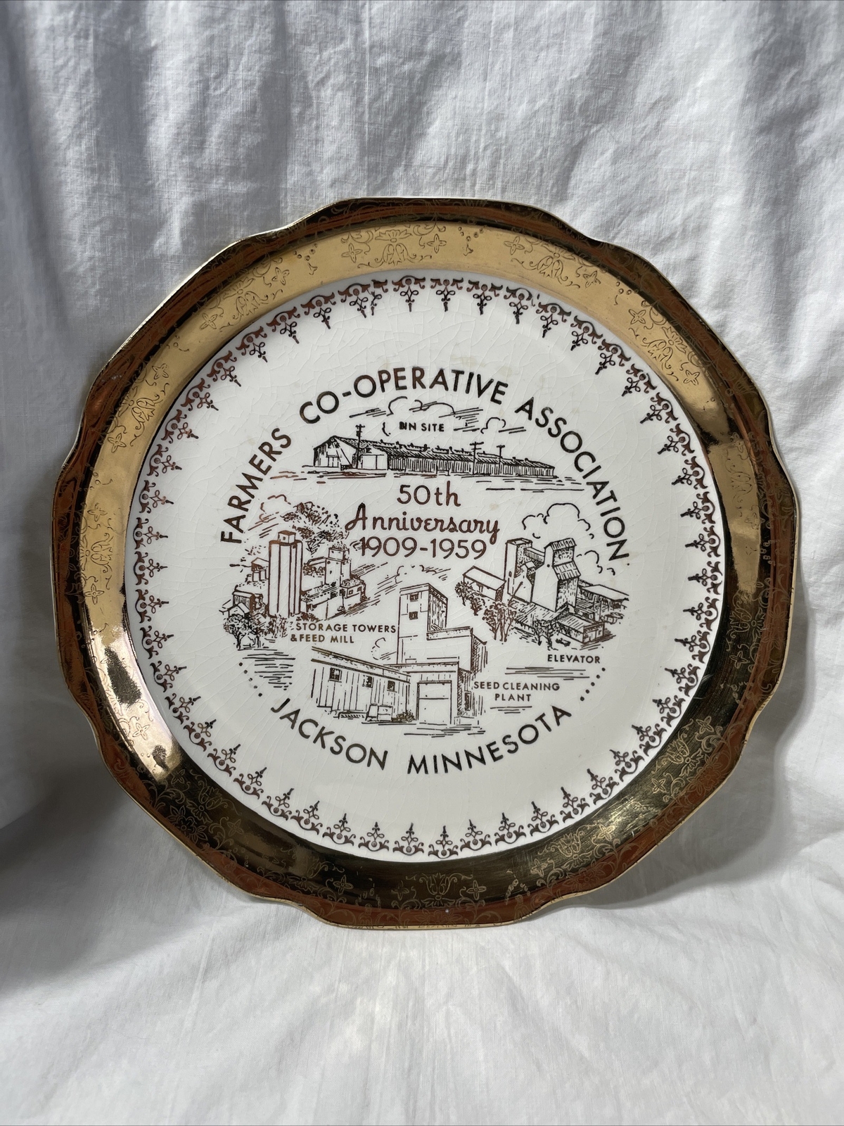Jackson MN Plate 1959