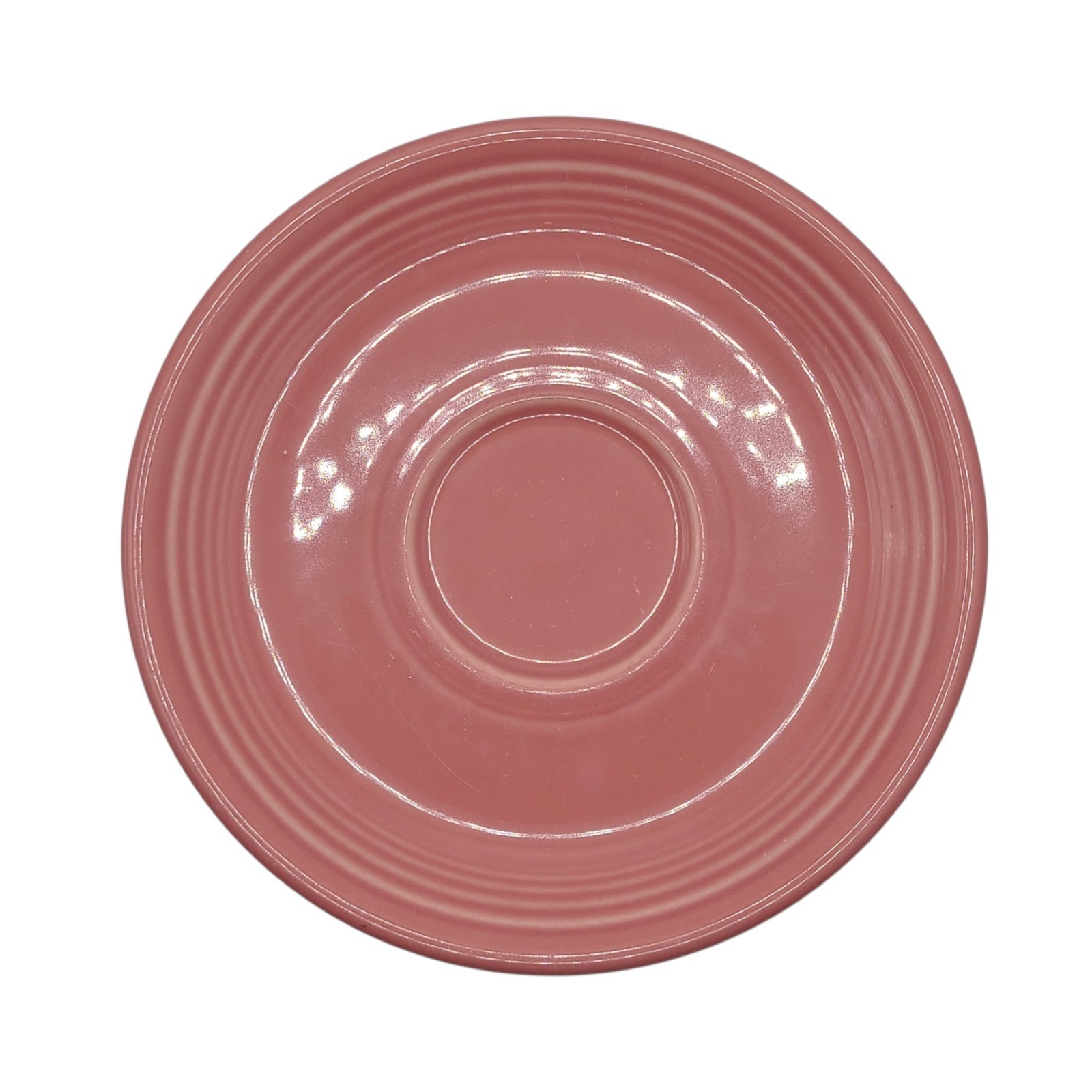 Homer Laughlin Fiesta | Rose Saucer | 5-7/8″ | Code LLL – 1997 | Retired