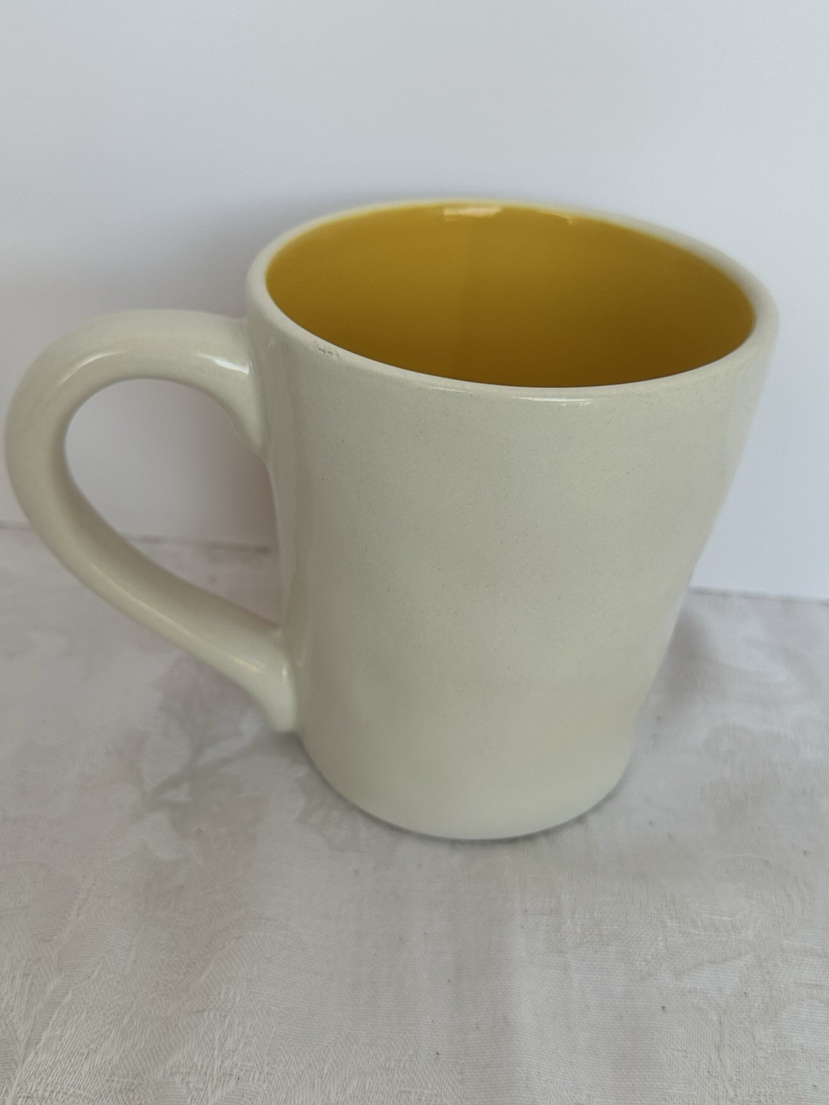 Beautiful Robert Stanley Orange Pumpkin Coffee Mug 16 oz. Autumn Embossed Orange