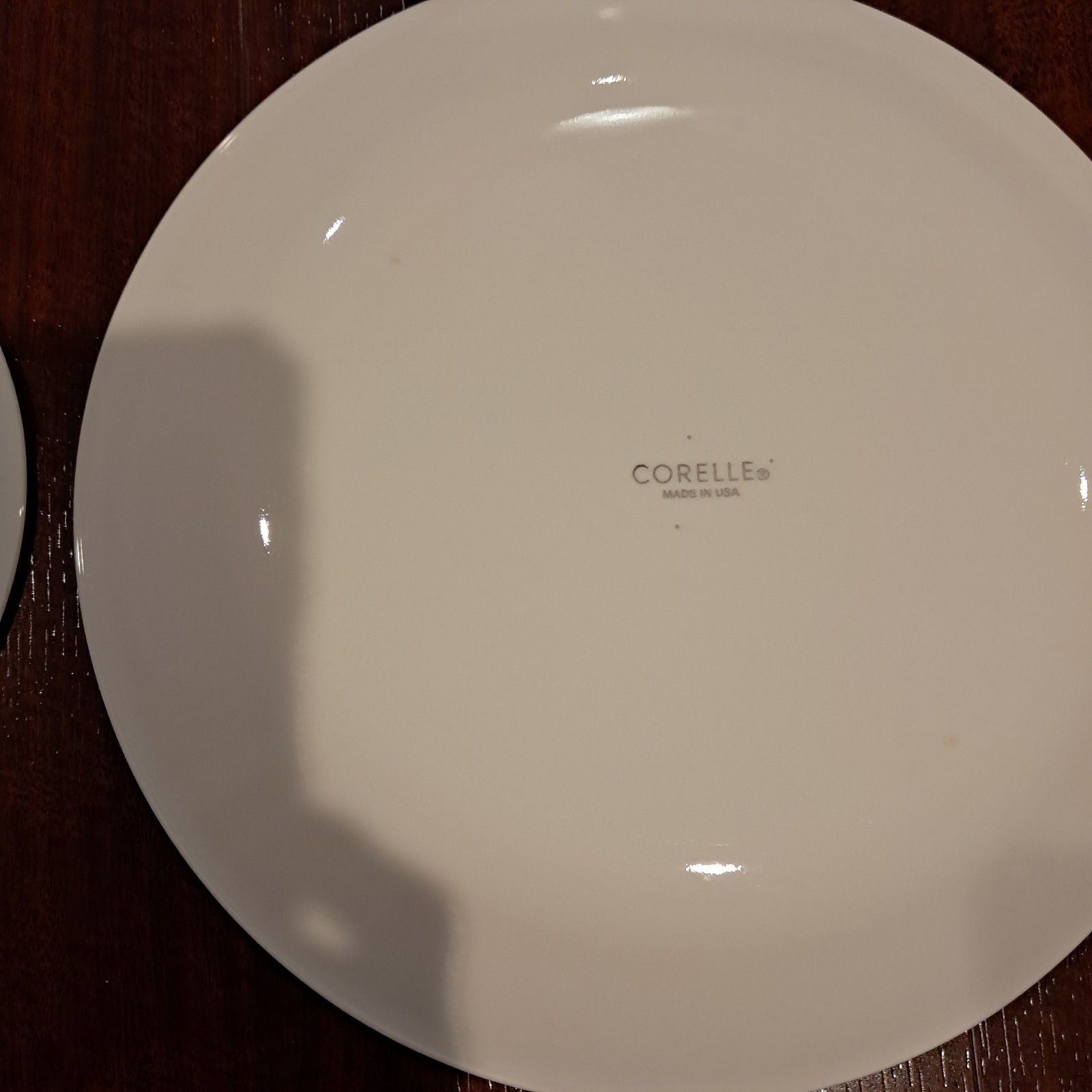 Corelle Service For 6 Amalfi Rose Mediterranean Inspired Grey w/Pink Geometrics