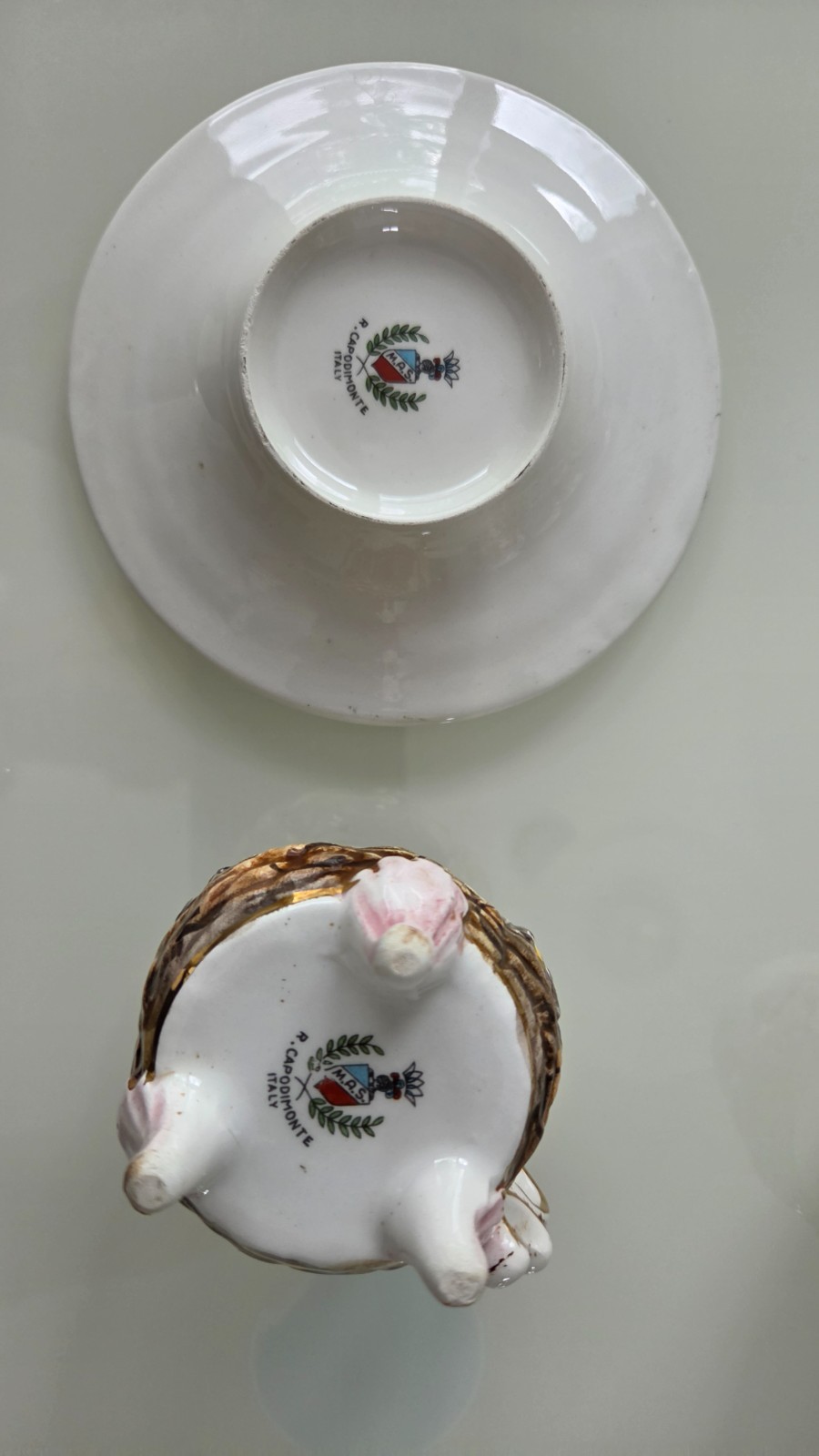 Vintage Italian Capodimonte M.A.S. 25-Piece