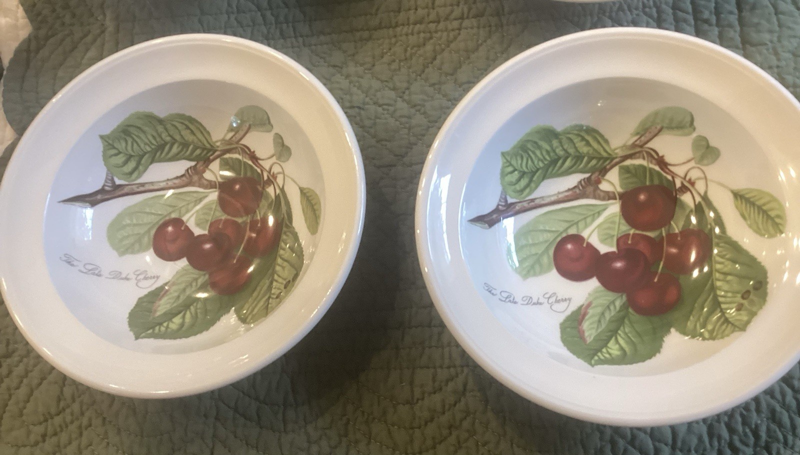 Portmeirion Pomona Rimmed Soup Bowls – Set Of 6